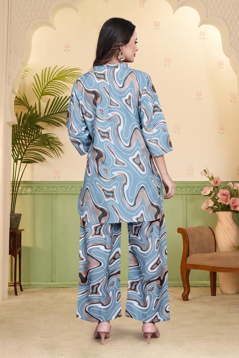 Abstract Print Co-Ord Set