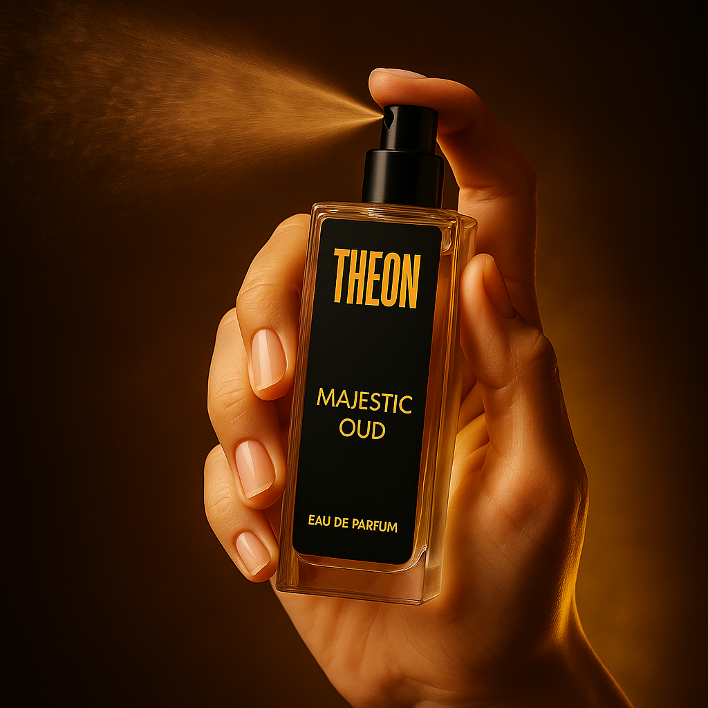 Theon Perfume Discovery Set (4x20ml) | Bloom, Ishara, Y, Majestic oud | Unisex Eau de Parfum | Luxury, Long Lasting, Travel-Friendly Premium Fragrance Scent