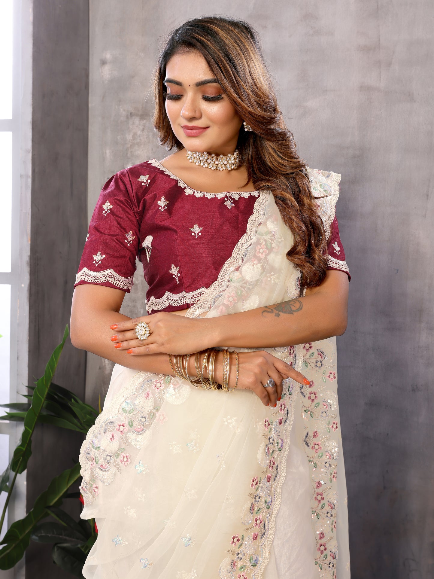 Milky Flower Poly Rabdi