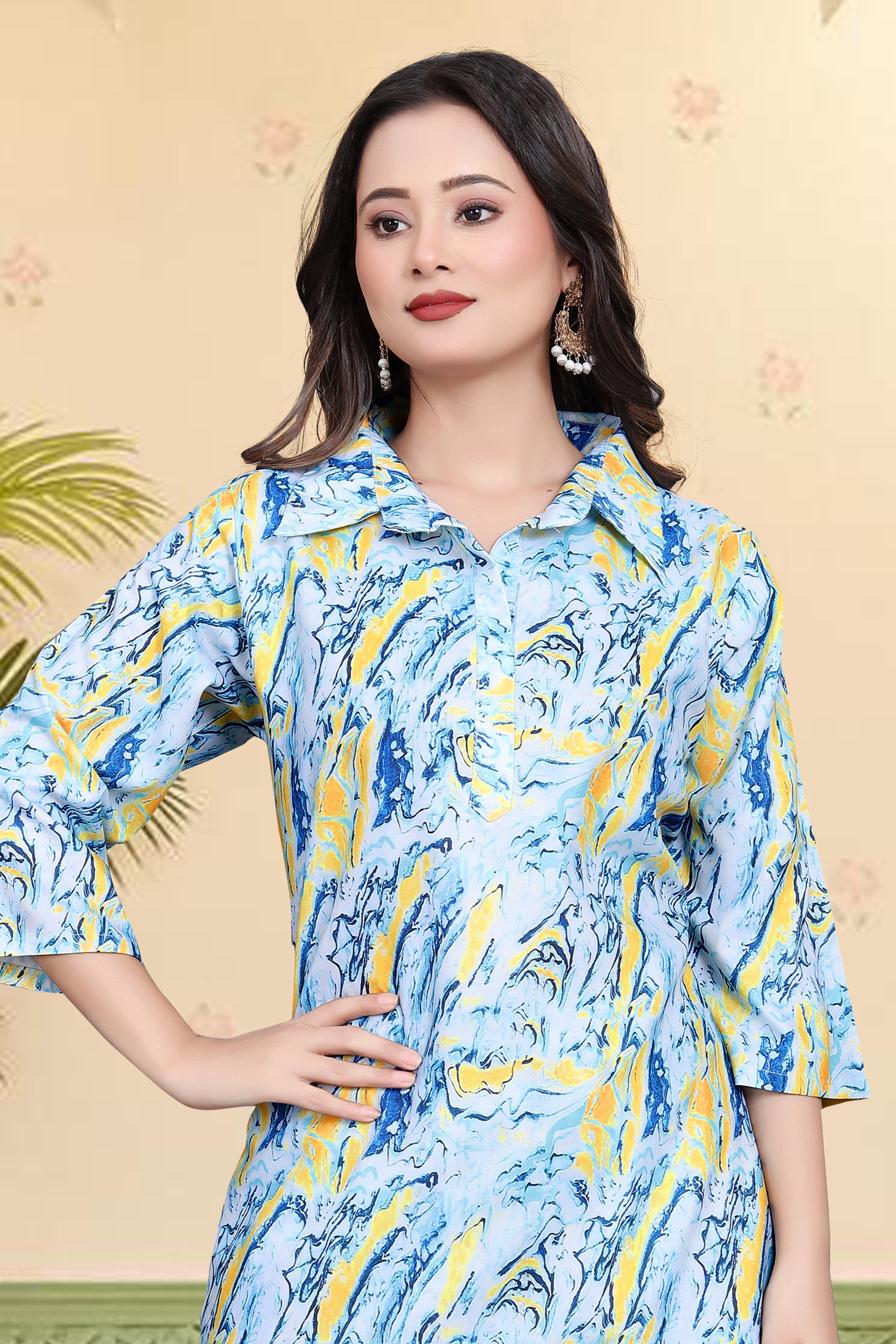 Marble Print Co-Ord Set